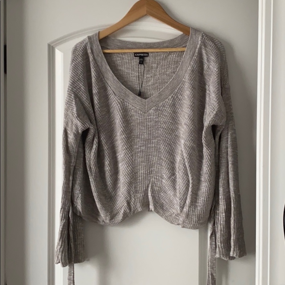 Express off the shoulder sweater